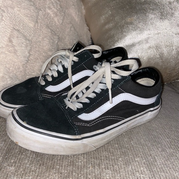 WARD LO SUEDE SNEAKER black white Van sneaker - Picture 1 of 4